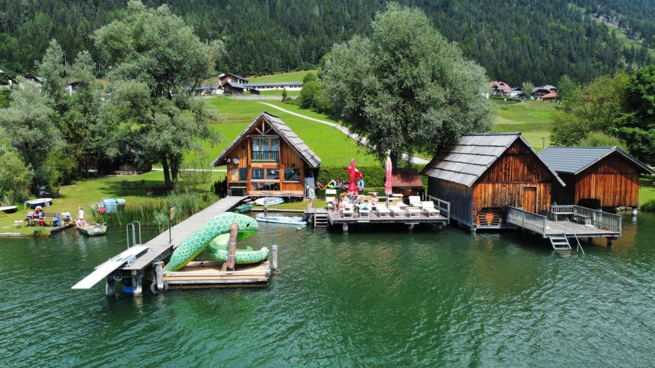 Erdhaeuser Und Apartments Mit Seeblick Und Alleinlage ไวส์เซินซี ภายนอก รูปภาพ